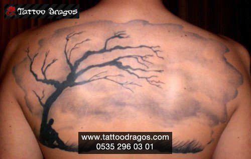 Ağaç İnsan Tattoo