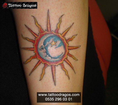 Ay Güneş Tattoo