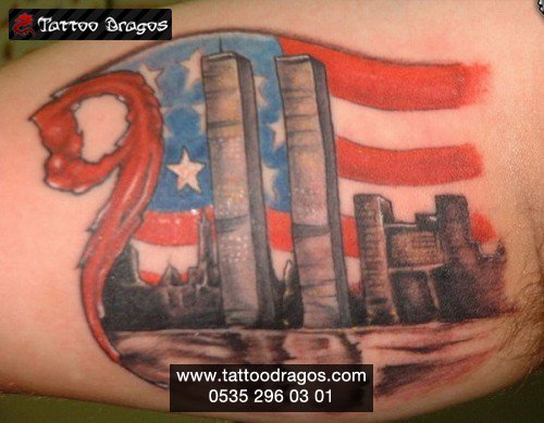 Bayrak Amerikan Tattoo