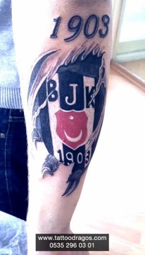 Beşiktaş Arma Dövmesi