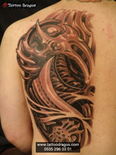 Biomechanic Tattoo