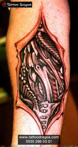 Biomechanic Tattoo