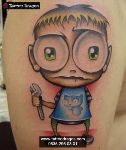 Cartoon Tattoo