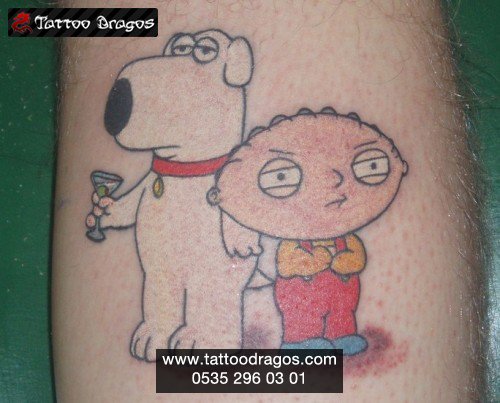 Cartoon Tattoo