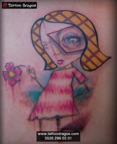 Cartoon Tattoo