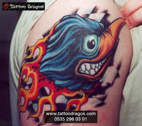 Cartoon Tattoo