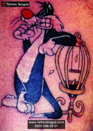 Cartoon Tattoo