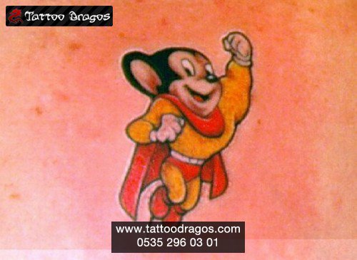 Cartoon Fare Tattoo