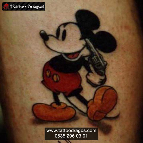 Cartoon Fare Tattoo