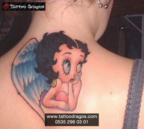 Cartoon Melek Tattoo