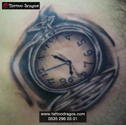 Cep Saati Saat Tattoo