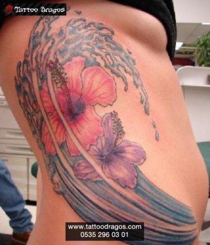 Çiçek Lotus Tattoo