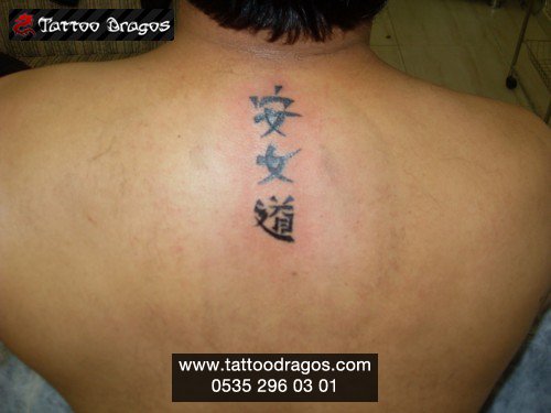 Çin Yazı Tattoo