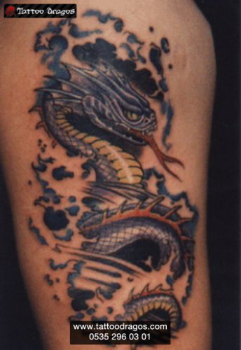 Dragon Ejderha Tattoo