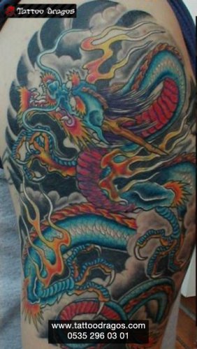 Dragon Ejderha Tattoo