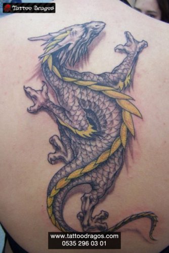 Dragon Ejderha Tattoo