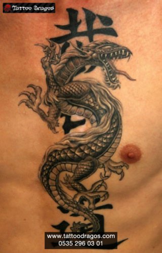 Dragon Ejderha Tattoo