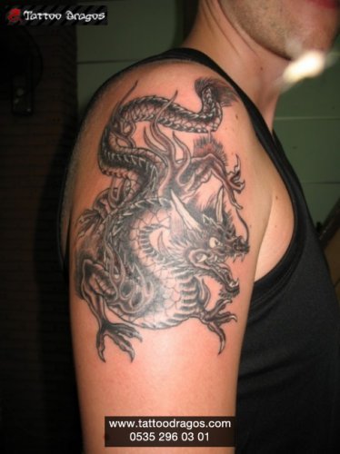 Dragon Ejderha Tattoo