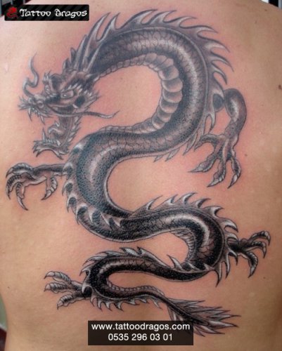 Dragon Ejderha Tattoo