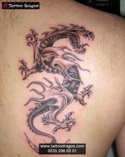 Dragon Ejderha Tattoo