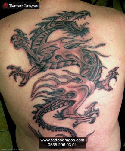 Dragon Ejderha Tattoo