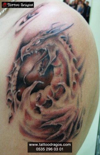 Dragon Ejderha Tattoo