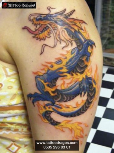 Dragon Ejderha Tattoo