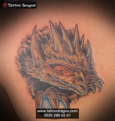 Dragon Kafası Tattoo