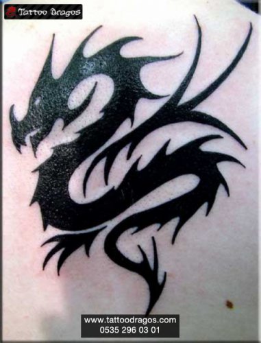 Dragon Tribal Tattoo