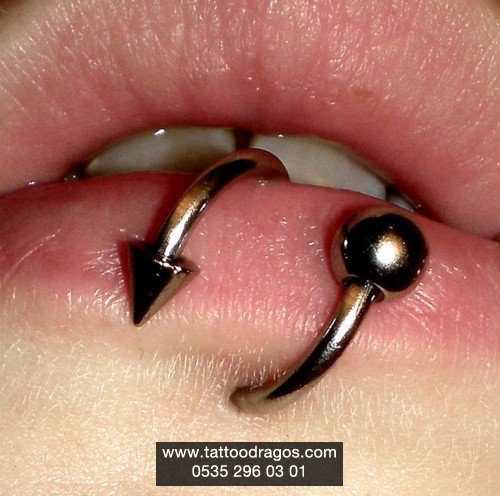 Dudak Piercing