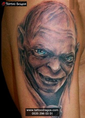 Gollum Tattoo