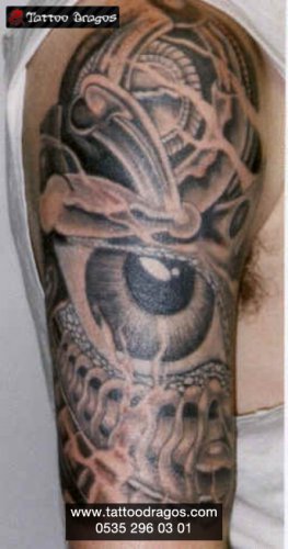 Göz Biomekanik Tattoo