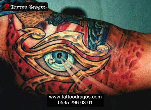 Göz Ra Mısır Tattoo
