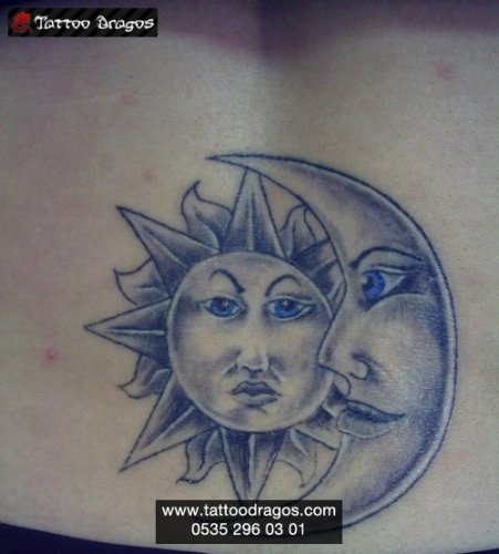 Güneş Ve Ay Tattoo