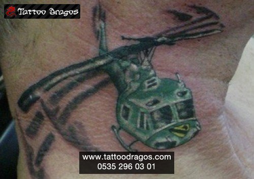 Helikopter Tattoo