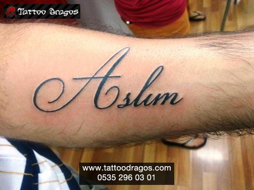 İsim Tattoo