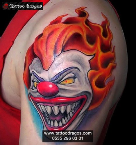 Joker Sayko Tattoo