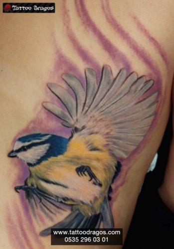 Kanarya Kuş Tattoo