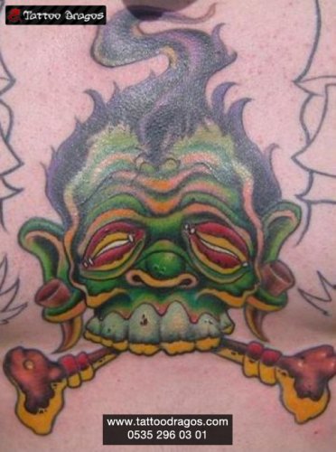 Kannibale Yamyam Tattoo