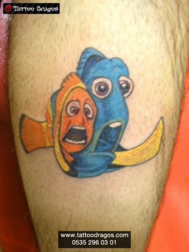 Kayıp Balık Nemo Tattoo