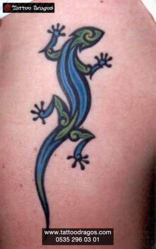 Kertenkele Tattoo