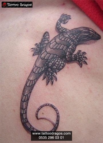 Kertenkele Tattoo