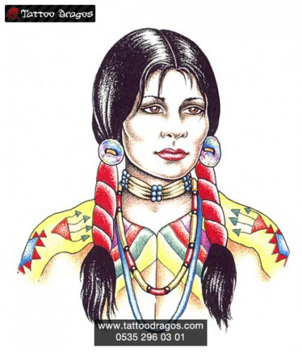 Kızılderili Kadın