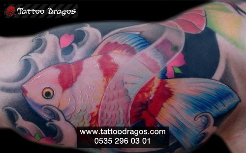 Koi Balığı Tattoo
