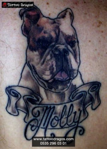 Köpek Tattoo