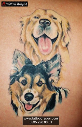 Köpek Tattoo