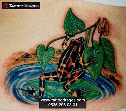 Kurbağa Tattoo