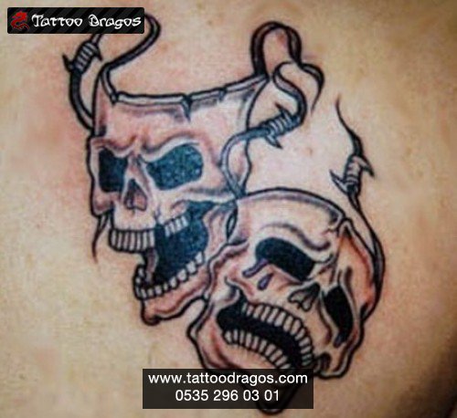 Kurukafa Mask Tiyatro Tattoo