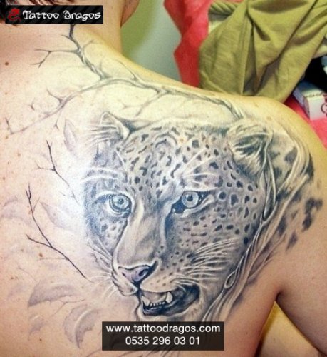 Leopar Fantazi Tattoo