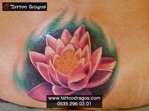 Lotus Çiçek Tattoo